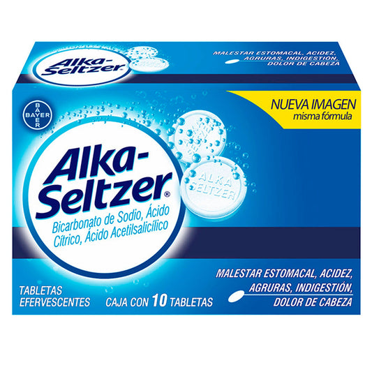 Alka Seltzer X Tableta Efervescente