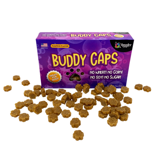 buddy caps dog candy