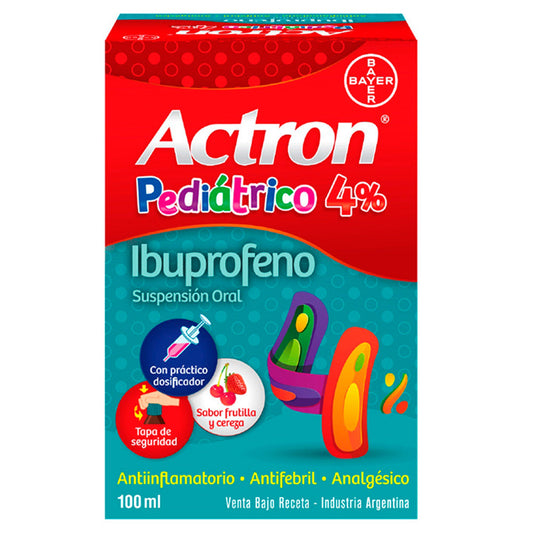 Actron Pediatrico Ibuprofeno X 200Mg