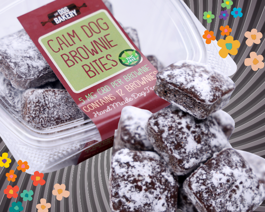 Calm Dog Brownie Bites