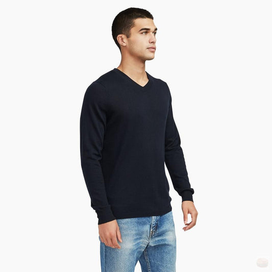 Ultra Fine Cashmere Long Sleeve V-Neck
