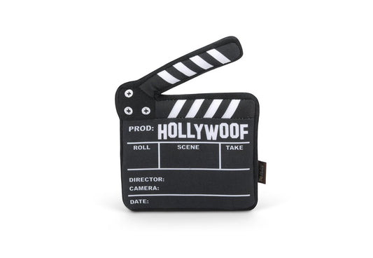 Hollywoof Director Film Slate Plush Dog Toy