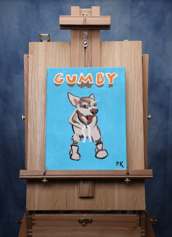 Gumby Painting by Rocky Kanaka