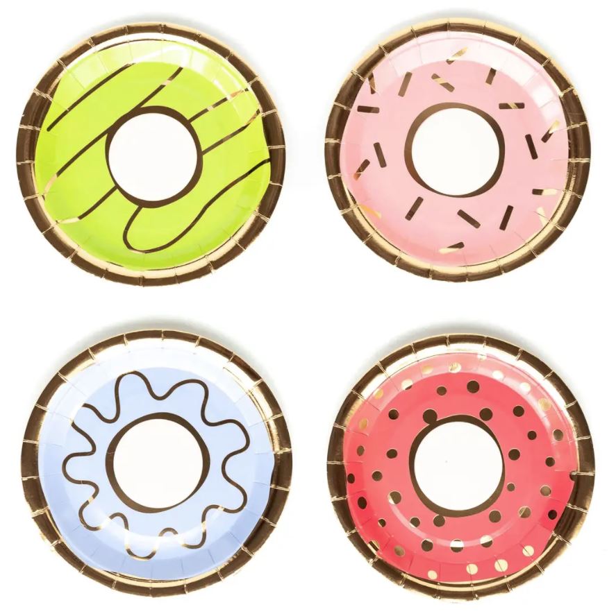 Donut 7" Plate Set