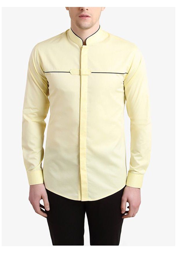 yellow full sleve shirt