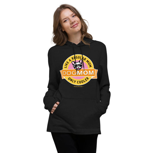 Dog Mom: Unisex Lightweight Hoodie