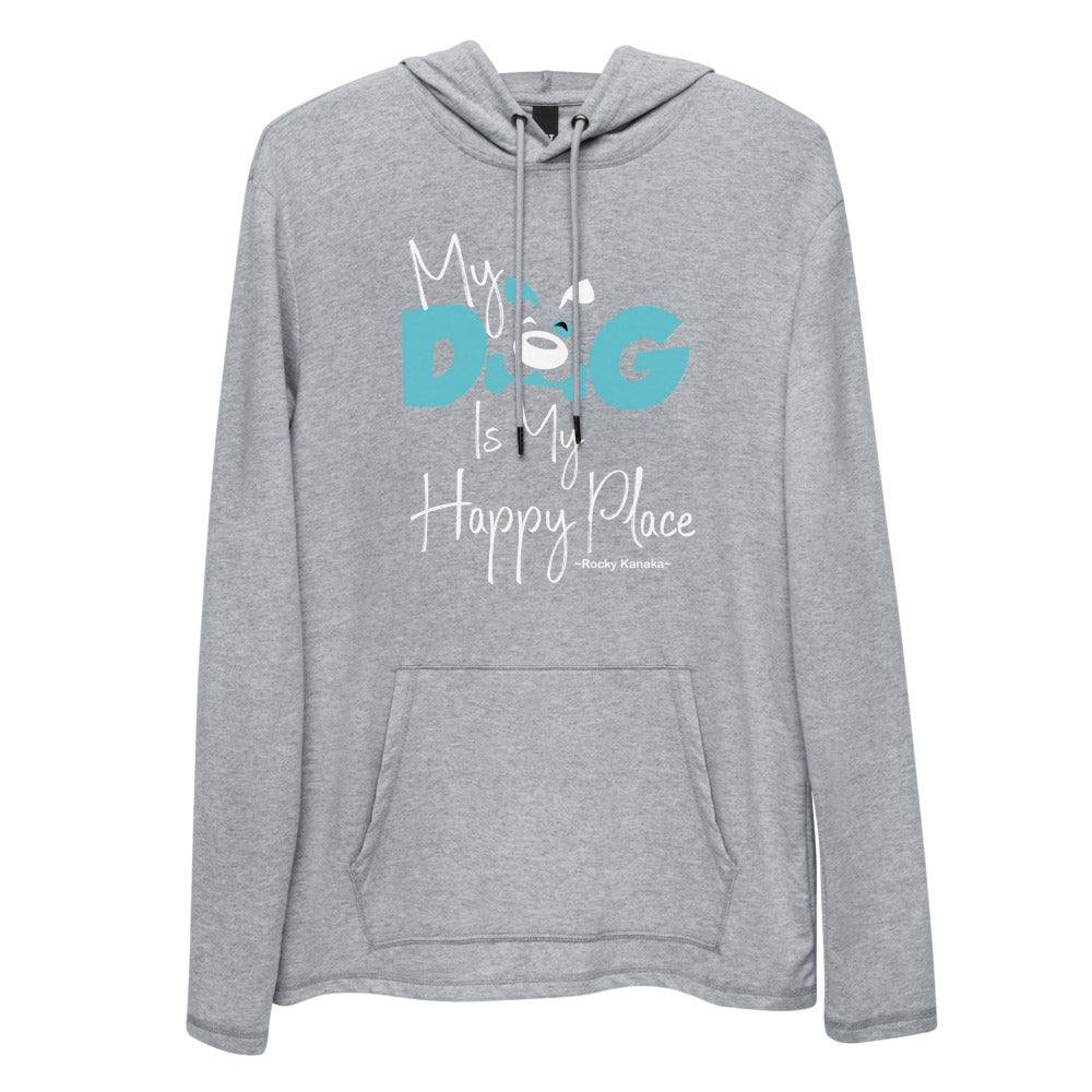 Happy Place: Unisex Lightweight Hoodie