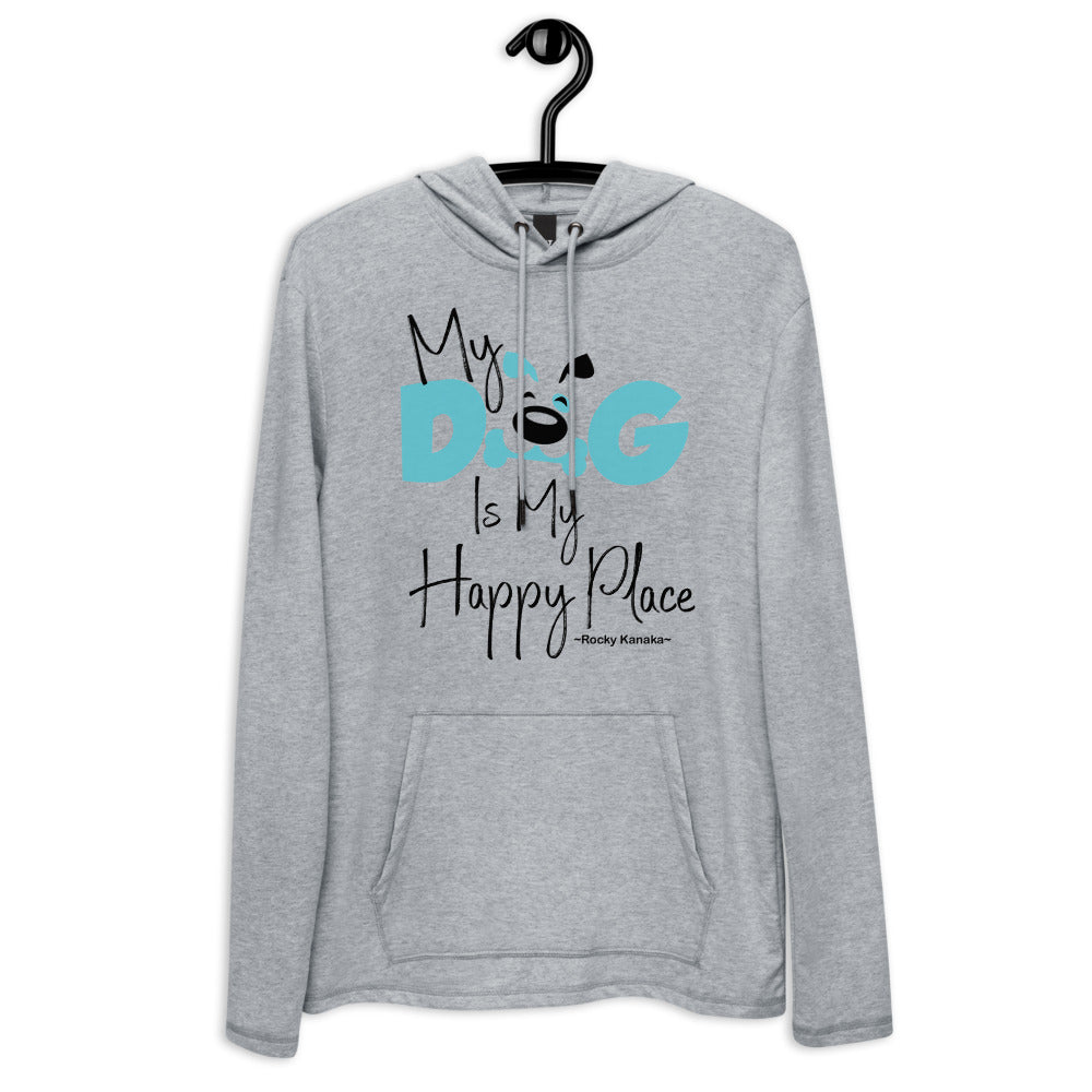 Happy Place: Unisex Lightweight Hoodie