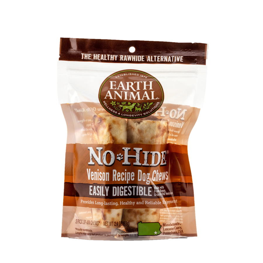 no hide venison chews small 2 packs