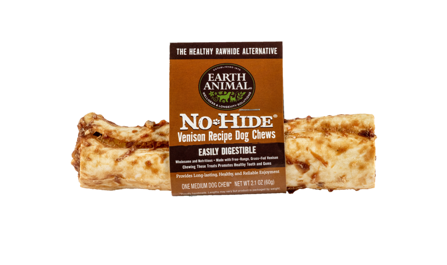 earth animal no hide venison chews medium